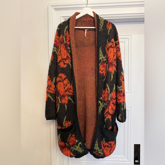 Free People Sweaters - Free People Flower Power Boho long cardigan iconic influencer favorite medium